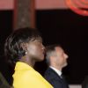Exclusif - Rama Yade - Soirée de Gala de l'AMREF "Les femmes au coeur de la santé en Afrique" au Pavillon Cambon Capucines à Paris , le 15 octobre 2019.