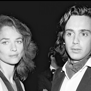 Jean-Michel Jarre et Charlotte Rampling au Festival de Cannes en 1979.