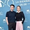 Mark Chao, Gong Li - Photocall du film "Saturday fiction" à la 76ème Mostra de Venise (28 août - 7 septembre 2019), le 4 septembre 2019.