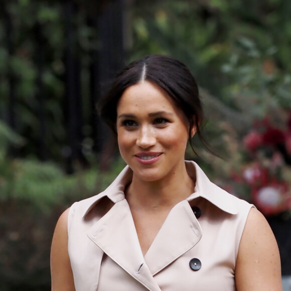 Meghan Markle, duchesse de Sussex, lors de la réception "Creative Industries and Business" à Johannesburg. Le 2 octobre 2019