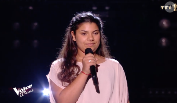 Antonia - Finale de "The Voice Kids 2019" sur TF1. Le 25 octobre 2019.