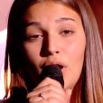 Manon - Finale de "The Voice Kids 2019" sur TF1. Le 25 octobre 2019.