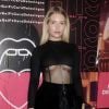 Lottie Moss : Sexy en body transparent avec Cara Delevingne et Ashley Benson