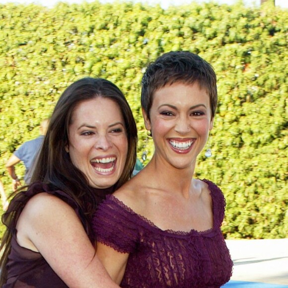 Alyssa Milano et Holly Marie Combs à la soirée "Teen Choice Awards", Los Angeles, 4 août 2003.