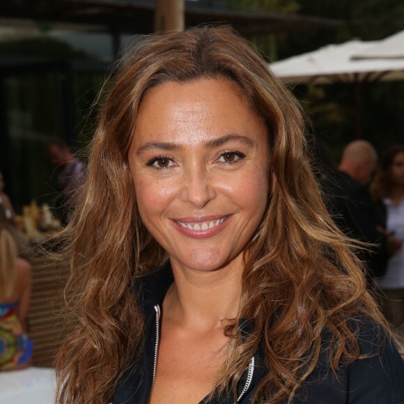 Semi-exclusif - Sandrine Quétier lors de la soirée d'inauguration du restaurant du groupe d'H.Gaouaoui et du chef N.Tarayre "Splash" au port Van Gogh, en bord de Seine à Asnières, France, le 12 septembre 2019. © Rachid Bellak/Bestimage
