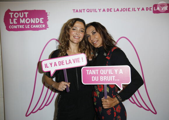 Exclusif - Sandrine Quétier, Zazie - Enregistrement de l'émission "Tout le monde chante contre le cancer" au Palais des Sports à Paris, le 11 décembre 2018 © M.Ausset Lacroix-D.Guignebourg / Bestimage