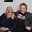 Serge Koolenn et Richard Dewitte de Il était une fois dans l'émission "On repeint la musique" à Paris, le 28 mars 2012