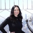 Laura Prepon - Le casting de la série Netflix Orange is the New Black illumine l'Empire State Building à New York, le 26 juliet 2019.