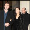 Eric Cantona et Rachida Brakni à la Fashion Week de Paris en 2009.