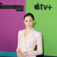 Emmy Rossum à la première de la série d'Apple TV+ "The Morning Show" au Lincoln Center à New York, le 28 octobre 2019.