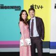 Katie Aselton et Mark Duplass à la première de la série d'Apple TV+ "The Morning Show" au Lincoln Center à New York, le 28 octobre 2019.