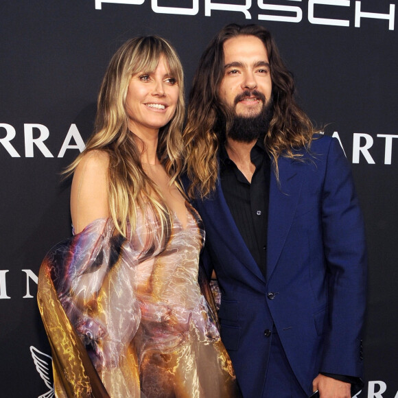 Heidi Klum et son mari Tom Kaulitz assistent à la soirée "Angel Ball" de la Gabrielle's Angel Foundation au Cipriani Wall Street à New York, le 28 octobre 2019.