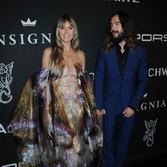 Heidi Klum et Tom Kaulitz assistent à la soirée "Angel Ball" de la Gabrielle's Angel Foundation au Cipriani Wall Street à New York, le 28 octobre 2019.