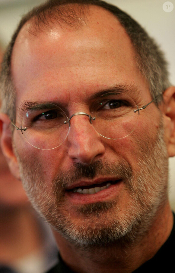 Steve Jobs le 18 septembre 2007. Crédits : Cathal McNaughton/PA Photos/ABACAPRESS.COM