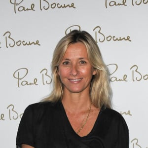 Exclusif - Sarah Lavoine lors de la soirée d'inauguration de la brasserie Paul Bocuse dans l'hôtel du Louvre, dans le 1er arrondissement de Paris, France, le 12 septembre 2019. © Coadic Guirec/Bestimage