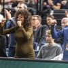 Susan Gossage, enceinte, la femme de Jérémy Chardy assiste à la défaite de son mari face à Cristian Garin lors du tournoi de tennis Rolex Paris Masters à l'AccorHotels Arena le 31 octobre 2019. © Perusseau / Veeren / Bestimage