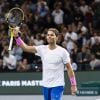 Match "Rafael Nadal - Adrian Mannarino (7/5-6/4)" lors du tournoi Rolex Paris Masters 2019, le 30 octobre 2019. © Perusseau-Veeren/Bestimage
