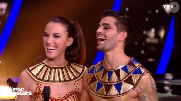 Linda Hardy et Christophe Licata lors du prime de "Danse avec le stars 2019" du 2 novembre, sur TF1