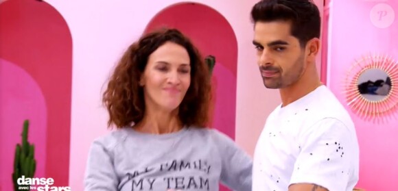 Linda Hardy et Christophe Licata lors du prime de "Danse avec le stars 2019" du 2 novembre, sur TF1