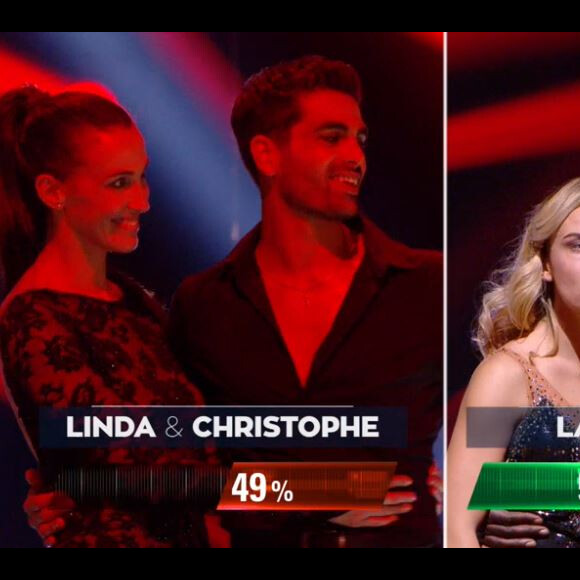 Linda Hardy et Christophe Licata éliminés de "Danse avec les stars 2019", le 2 novembre, sur TF1