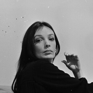Marie Laforêt sur un plateau le 21 octobre 1967.