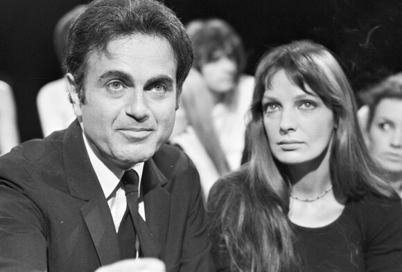 Guy Béart et Marie Laforêt le 9 juin 1970 à Paris