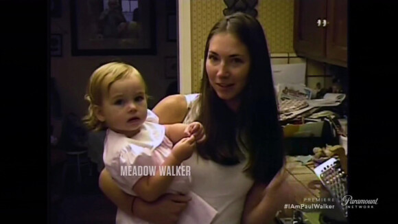 Rebecca McBrain et sa fille Meadow - extrait du film "I Am Paul Walker"