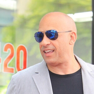 Vin Diesel à la remise de l'étoile de F. Gary Gray sur le Walk of Fame à Los Angeles, le 28 mai 2019.
