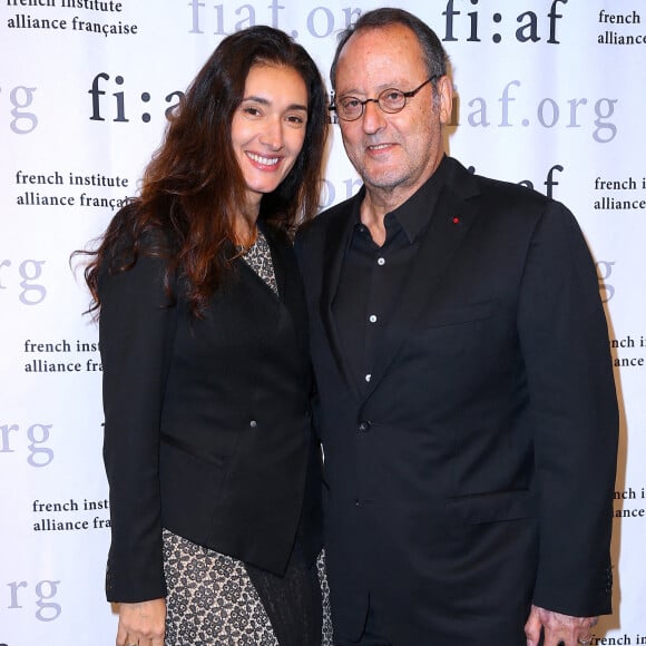 Jean Reno et sa femme Zofia Borucka lors de la soirée Trophée des Arts Gala organisée par la French Institute Alliance Française (FIAF) au Plaza Hotel à New York le 4 novembre 2019.