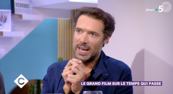 Nicolas Bedos dans l'émission "C à Vous", sur France 5. Le 5 novembre 2019.