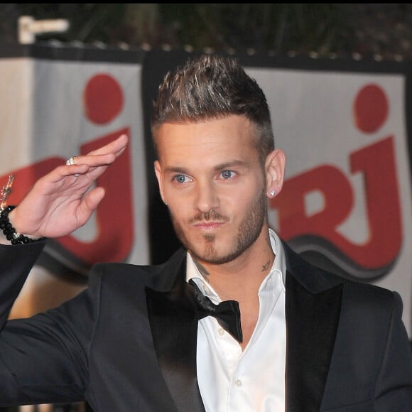 M. Pokora lors de la cérémonie des NRJ Music Awards, à Cannes, le 22 janvier 2011.