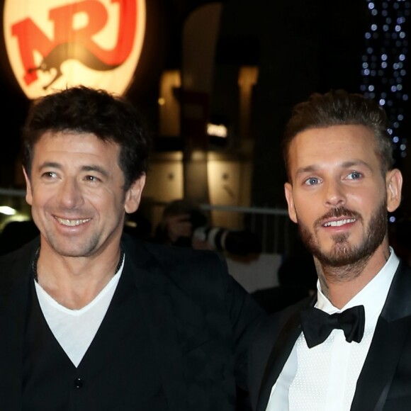 Patrick Bruel et M.Pokora - 16e édition des NRJ Music Awards à Cannes. Le 13 décembre 2014.