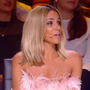 Le look très poilu et pailleté de Shy'm dans l'émission "Danse avec les stars 2019" sur TF1. Le 28 septembre 2019.