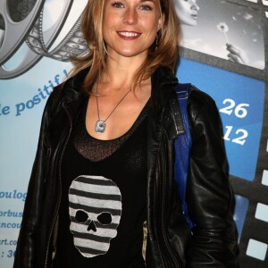 Aurélie Vaneck - première du film "Le Prénom" - Festival international du film de Boulogne-Billancourt en 2012.