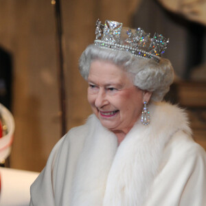 La reine Elizabeth II à Londres, le 3 décembre 2008.