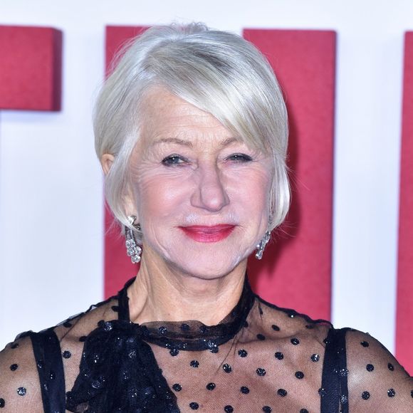 Helen Mirren à la première du film "The Good Liar" à Londres, le 28 octobre 2019.