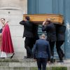 Illustration - Arrivées aux obsèques de la comédienne Pascale Roberts en l'église Saint Roch à Paris le 8 novembre 219.