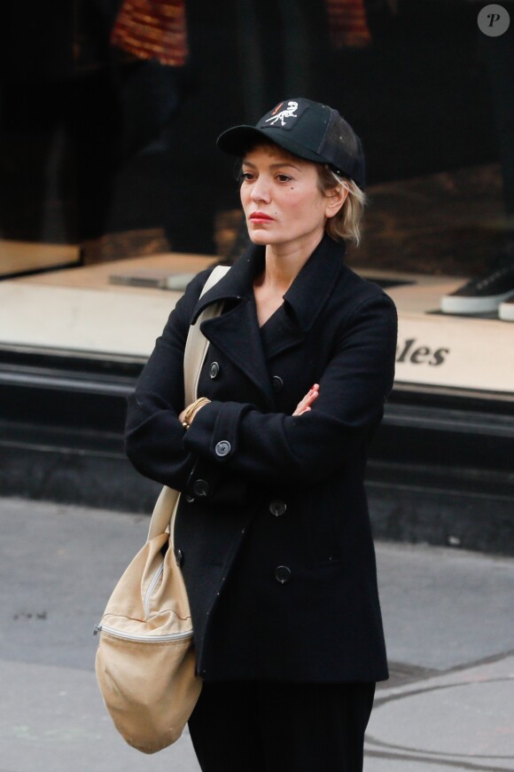 Arrivées aux obsèques de la comédienne Pascale Roberts en l'église Saint Roch à Paris le 8 novembre 2019.
