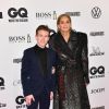 Sharon Stone et son fils Roan Joseph Bronstein assistent aux "GQ Men of the Year Awards 2019" à l'Opéra-Comique de Berlin, le 7 novembre 2019.