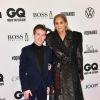 Sharon Stone et son fils Roan Joseph Bronstein assistent aux "GQ Men of the Year Awards 2019" à l'Opéra-Comique de Berlin, le 7 novembre 2019.