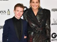 Sharon Stone honorée devant son fils adoptif Roan