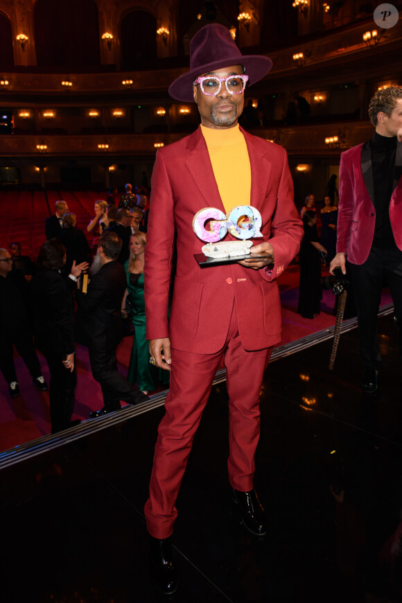 Billy Porter à la soirée des "GQ Men of the Year Awards" à l'Opéra-Comique de Berlin, le 7 novembre 2019.