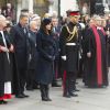 Meghan Markle et le prince Harry assistent au 'Remembrance Day', une cérémonie d'hommage à tous ceux qui se sont battus pour la Grande-Bretagne, à Westminster Abbey, le 7 novembre 2019.