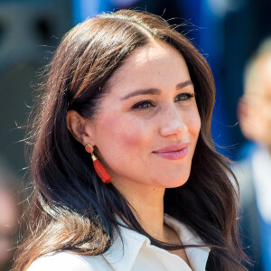 Meghan Markle visite l'association "Yes" (Youth Employment Service) qui oeuvre pour résoudre le problème du chômage des jeunes en Afrique du Sud. Johannesburg, le 2 octobre 2019.