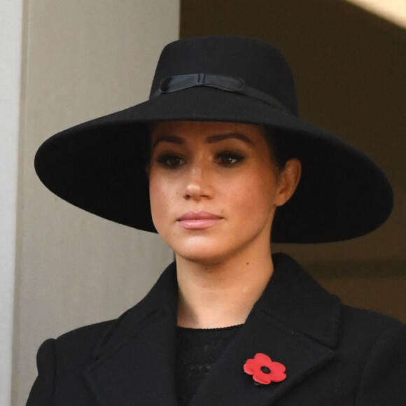 Camilla Parker-Bowles, Elizabeth II et Kate Middleton - La famille royale réunie pour le Remembrance Sunday Service, au Cénotaphe de Londres, le 10 novembre 2019.