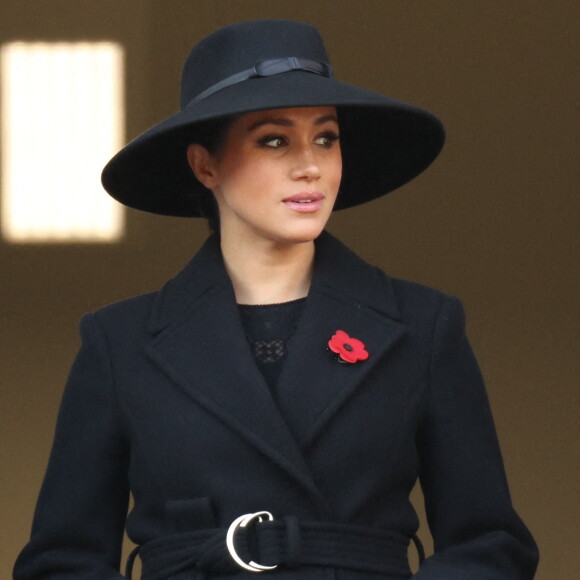 Meghan Markle - La famille royale réunie pour le Remembrance Sunday Service, au Cénotaphe de Londres, le 10 novembre 2019.