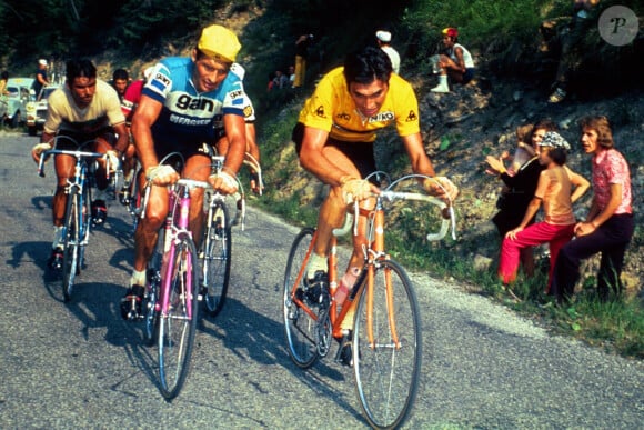 Archives - Eddy Merckx (Belgique / Molteni), Raymond Poulidor (France Gan Mercier) - Tour de France 1972 © Imago / Panoramic / Bestimage
