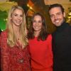 Pippa Middleton, son beau-frère Spencer Matthews et son épouse Vogue Williams lors d'une soirée à Londres, au Trading House, le 12 novembre 2019.