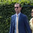 Pippa Middleton et son mari James Matthews à Wimbledon à Londres, le 12 juillet 2019.