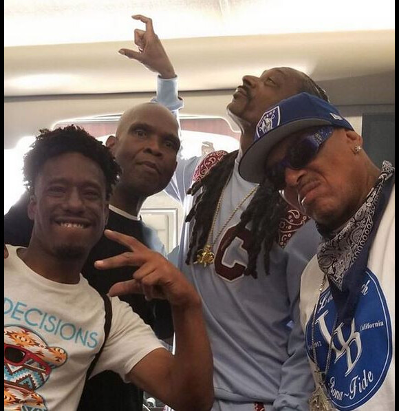 Le rappeur BadAzz (à gauche, avec Big Boy et Snoop Dogg), de son vrai nom Jamarr Antonio Stamps, est mort le lundi 11 novembre 2019 dans un centre de détention de Riverdale, en Californie.